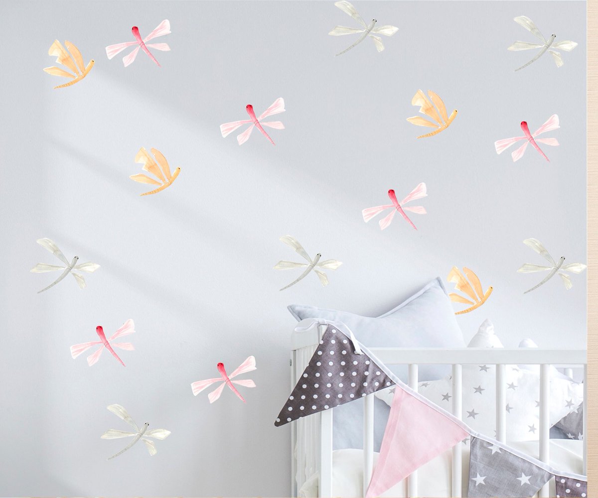 These are so delicate and look beautiful #dragonflies #nurserydecor #irishbusiness. Worldwide shipping.