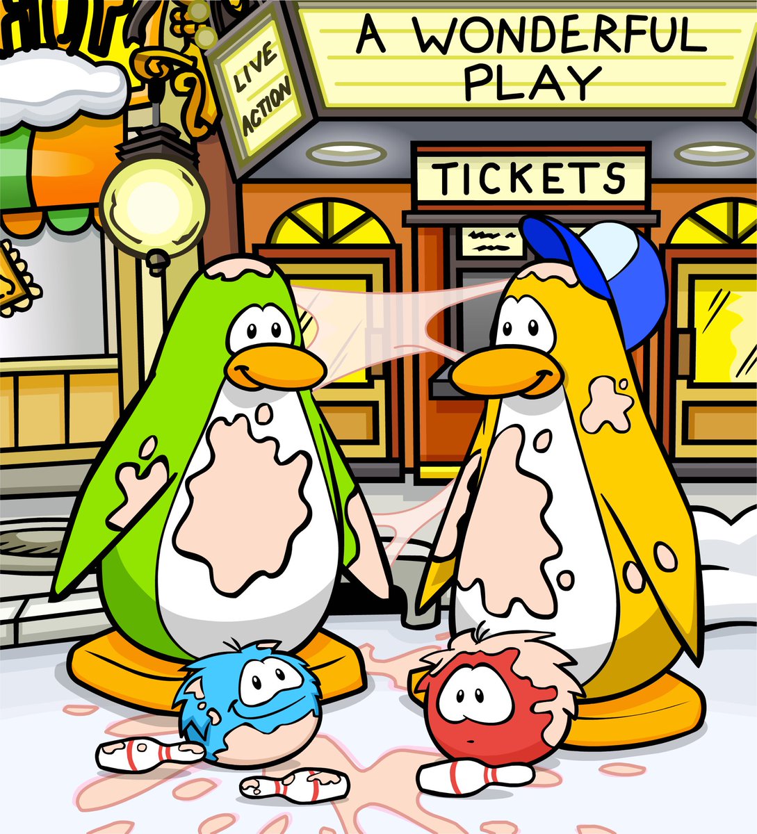 Club Penguin Mountains tweet media