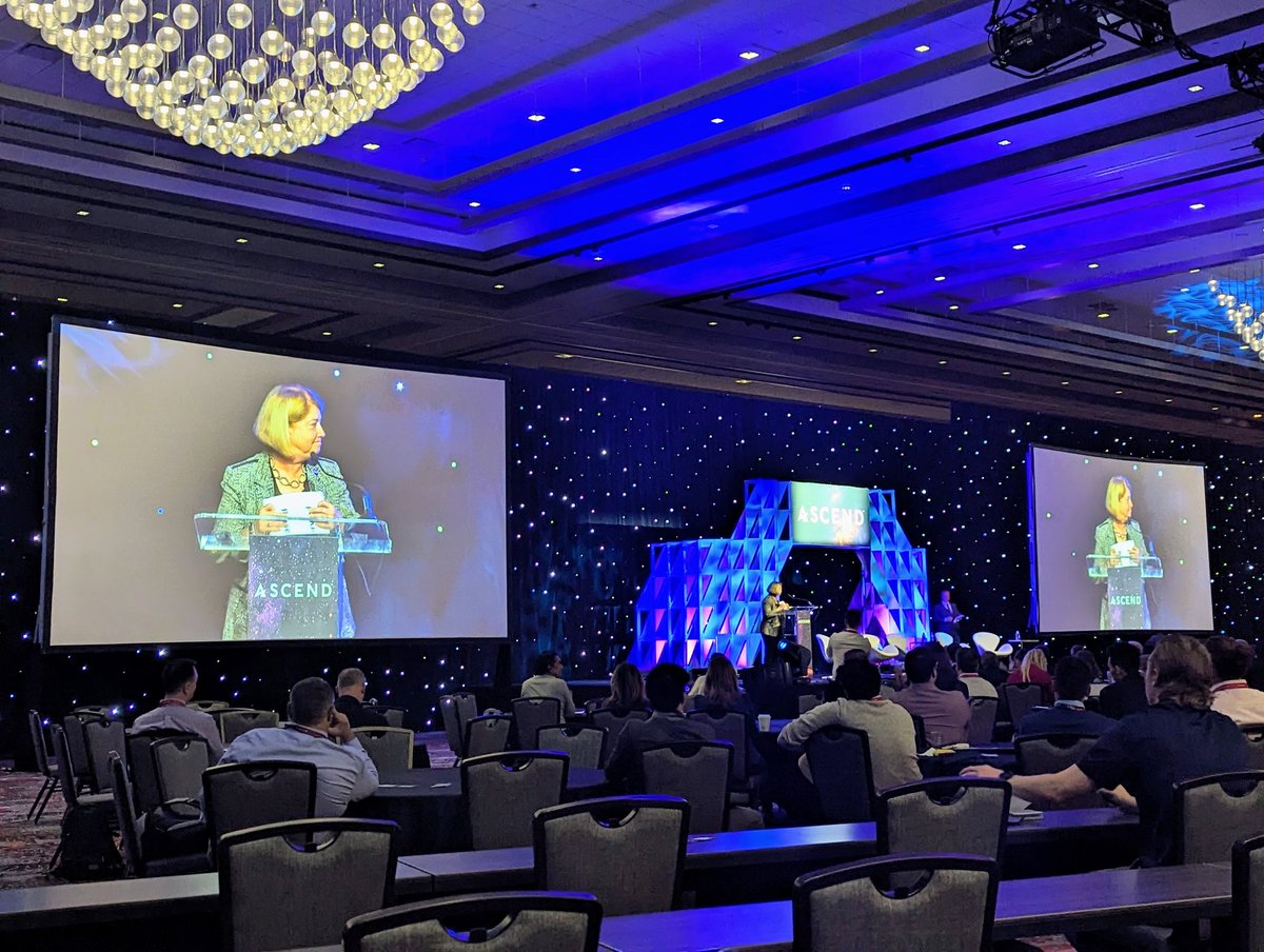 spaceflightpros's tweet photo. Day 2 ASCEND 2023! Excellent session by Pamela Melroy this morning.
We'll be in the exhibition hall throughout the day, message us here if you'd like to connect directly.
@ascendspace #ascend2023 https://t.co/CJEWg8MBTG