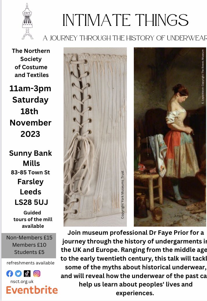 The Northern Society of Costume and Texiles (@nsct1) on Twitter photo 