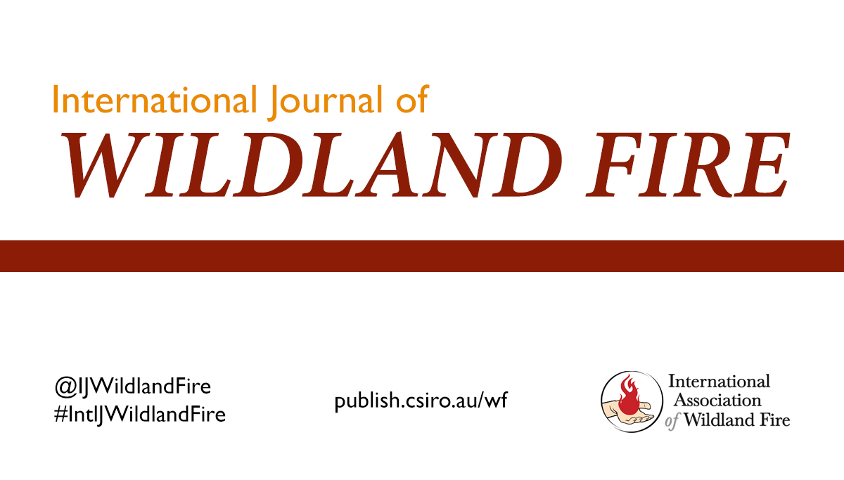 New in @IJWildlandFire: Quantifying the flammability of living plants #OpenAccess Transitioning operational satellite grassland curing from MODIS to VIIRS #OA Improved logistic models of crown fire probability in Canadian conifer forests #IntlJWildlandFire publish.csiro.au/wf