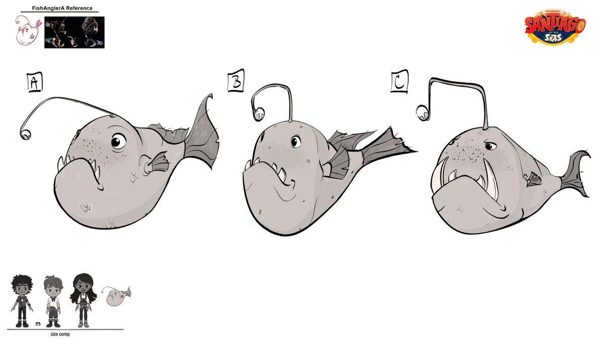 some under the sea friends i got to design on Santiago! 