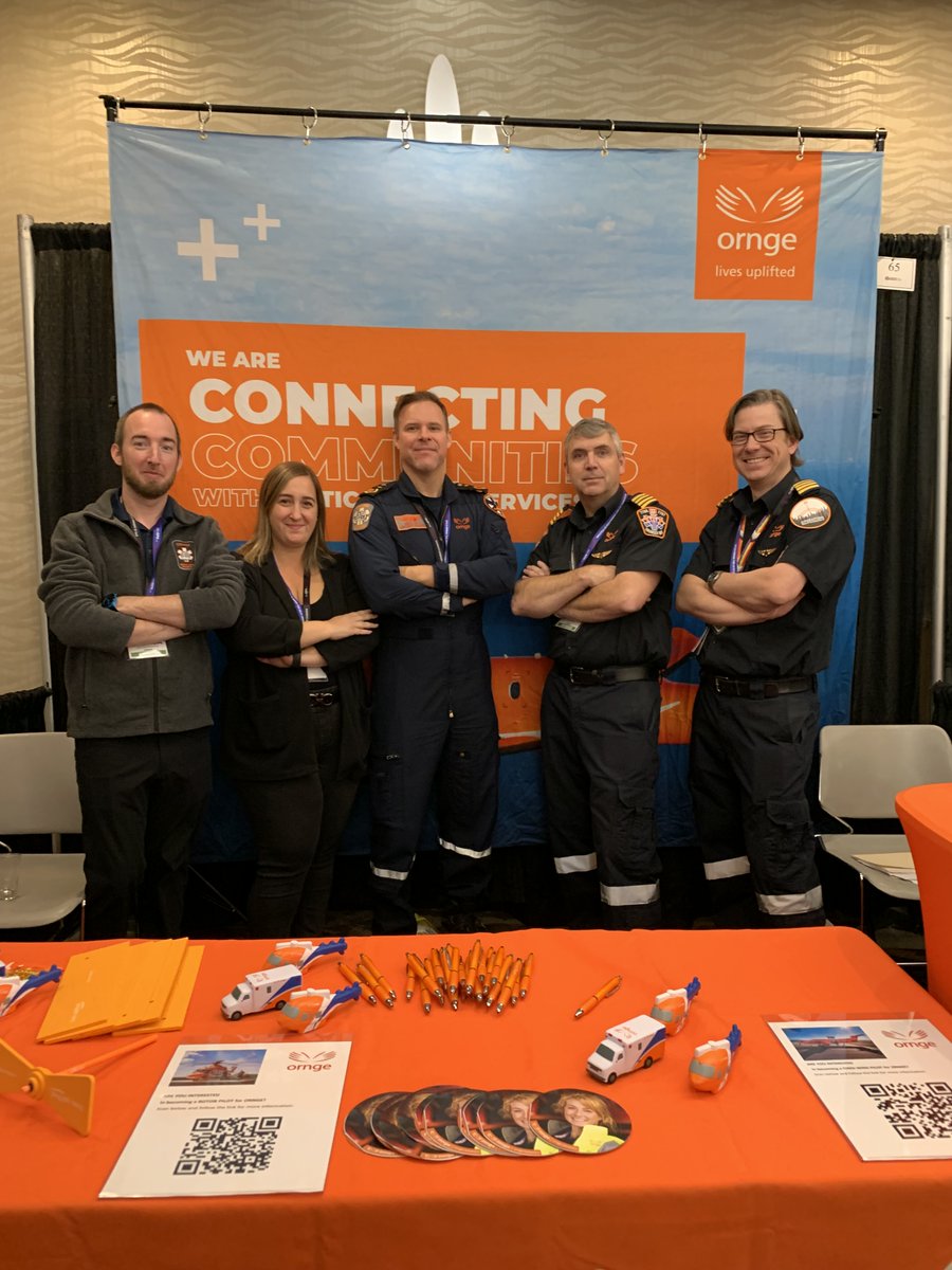 Thank you, Calgary! It was great to introduce you to our team at todays Expo and meet pilots, paramedics and those considering new roles in the industry. 

Visit ornge.ca/careers to learn more about joining #teamOrnge!