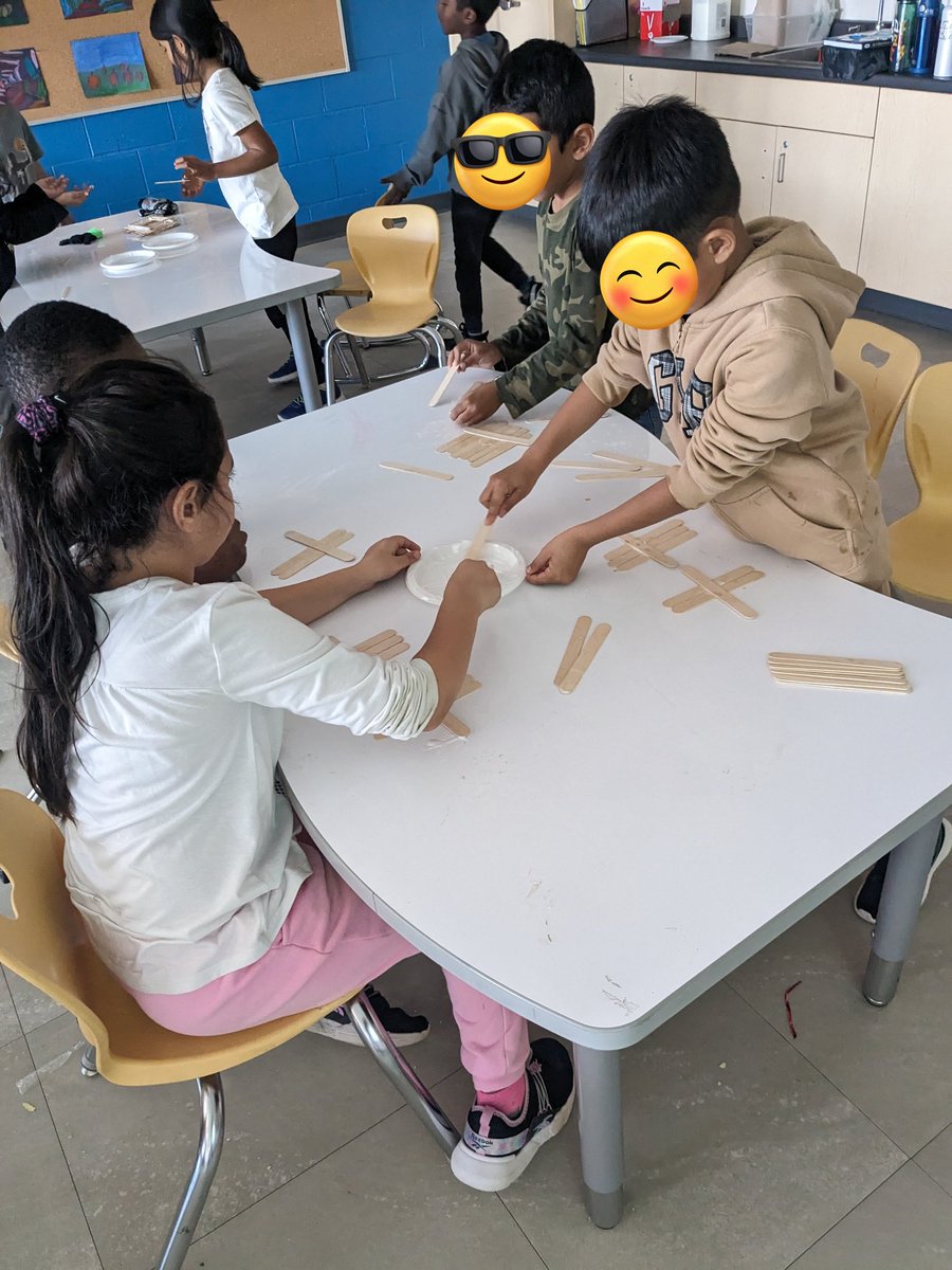Our Tinker Tuesday challenge had us not only having fun, but working on our collaboration skills! Turn taking, listening to others' ideas, being respectful even if we disagree, and most of all - having fun together! <a href="/DesmondHDSB/">Viola Desmond Public School</a>