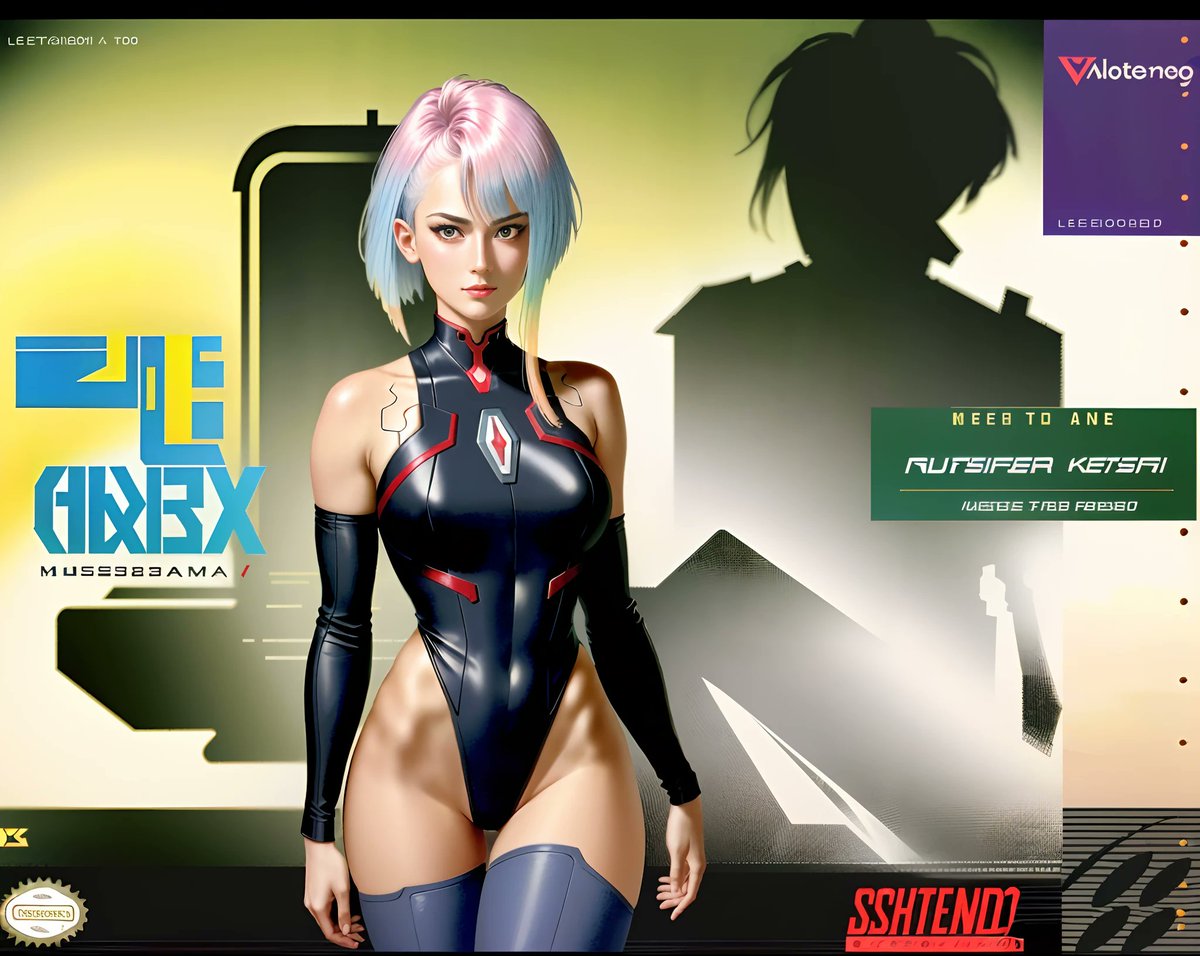 otebor1232's tweet photo. Todo dia uma imagem da Lucy por IA

Modelo por:h_madoka (Lucyna Kushinada) NostalgiaForever (capa de SNES)

Dia 53, Lucyna em uma capa de um jogo de SNES

#LucynaKushinada
#CyberpunkEdgerunners  #StableDiffusion
#InterligênciaArtificial
#SNES https://t.co/NkO4NkpF7h