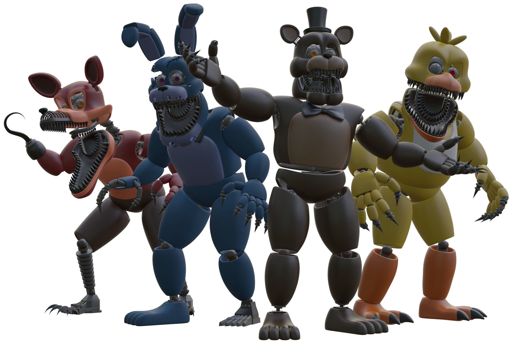 NIGHTMARE animatronics in 2023  Freddy's nightmares, Nightmare