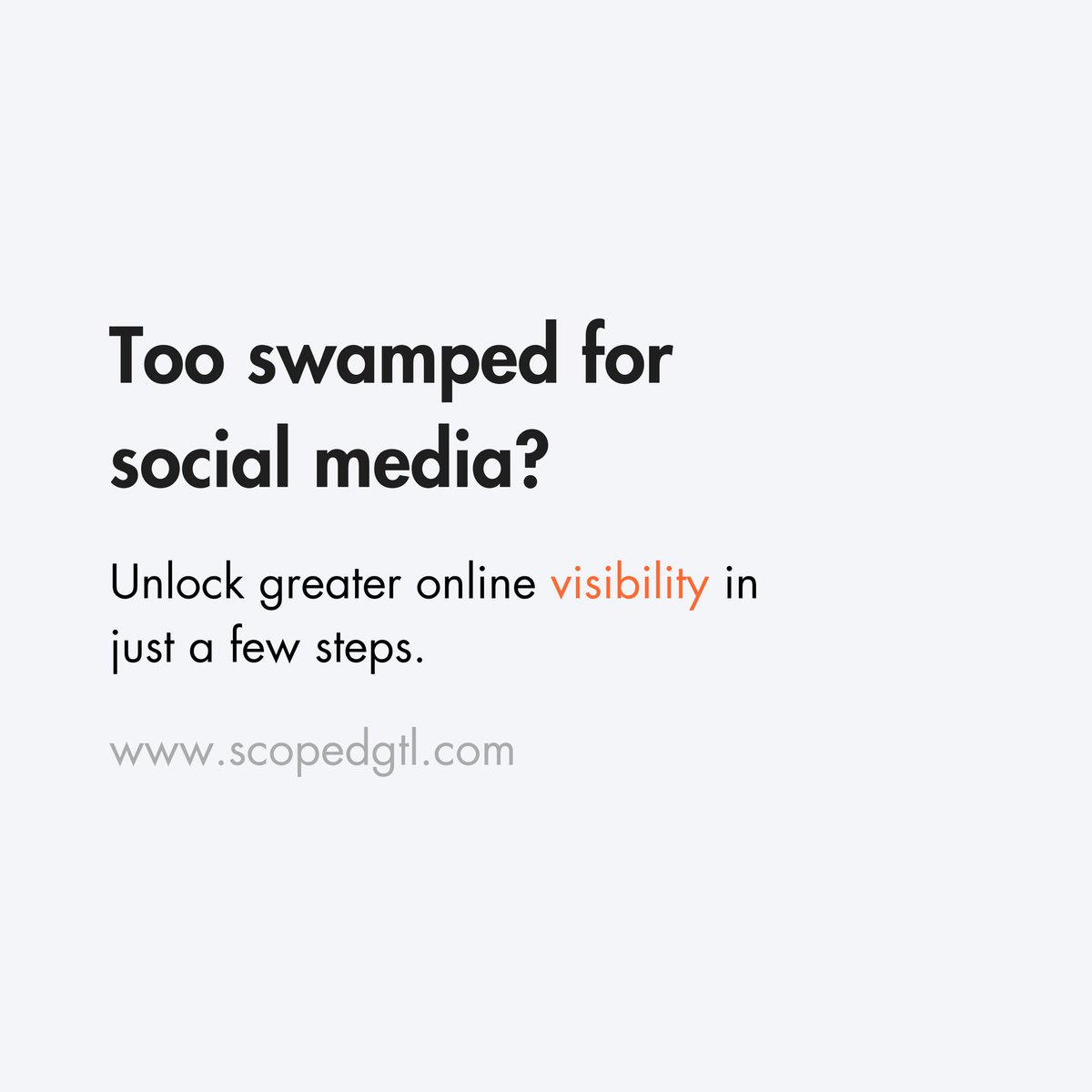 Unlock your brand’s potential with tailored social media strategies.📈💡

Start now at scopedgtl.com