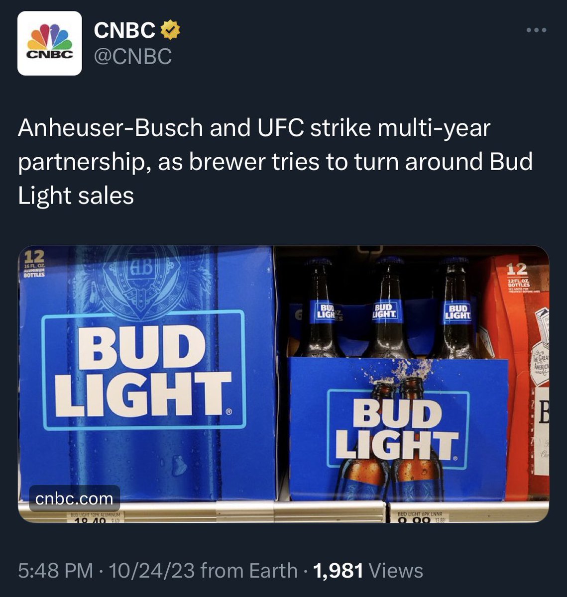 RonFilipkowski's tweet photo. Look who just became the sponsor of UFC. https://t.co/QHcTUFT6W2