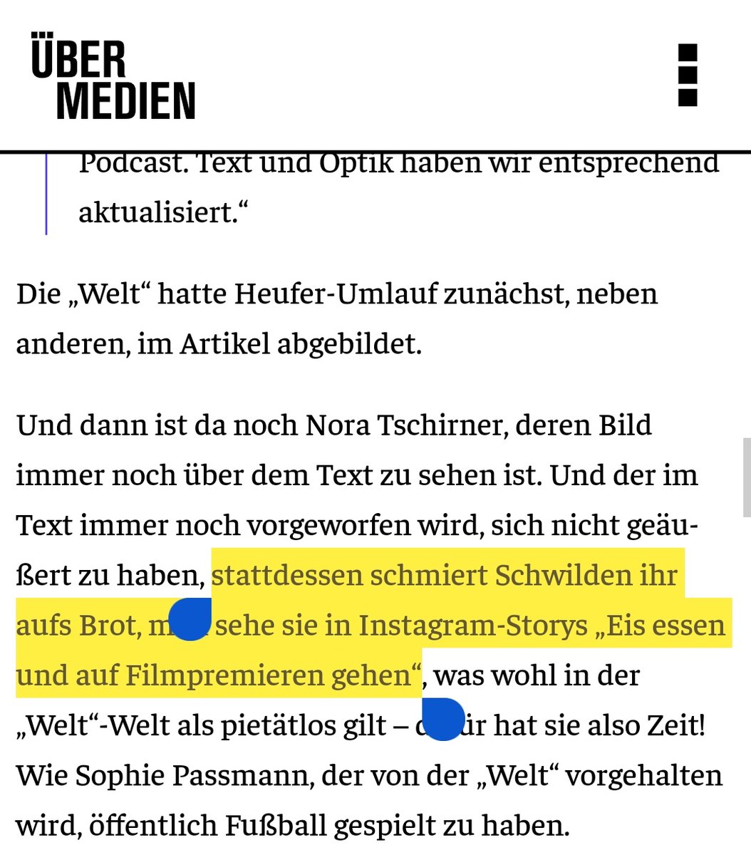 GerritEwert's tweet photo. @Tom28380 @Kadda0306 @_ansgar @uebermedien @welt Ich beziehe mich übrigens auf diese Aussage von Übermedien, nur für den Fall, dass du noch nicht dazu gekommen sein solltest, den Artikel zu lesen: https://t.co/OyAeUBGyTL