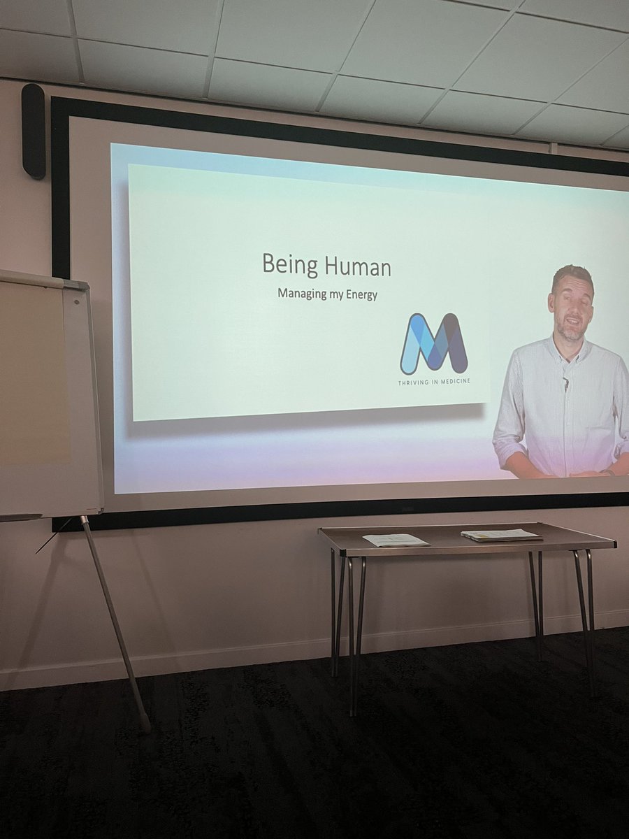 doc_hnaqvi's tweet photo. The 1st @SWBHnhs session of #TiM of the year ✅ #beinghuman
📍A great audience of FY1s
📍A wealth of experience shared by @Mikeblaber &amp; like minded colleagues across all disciplines 
📍#managingenergy &amp; #knowingyoursupport 
📍wellbeing matters 

&amp; 🙏🏽@swbohw for your support💙 https://t.co/6cdlu0oIJV