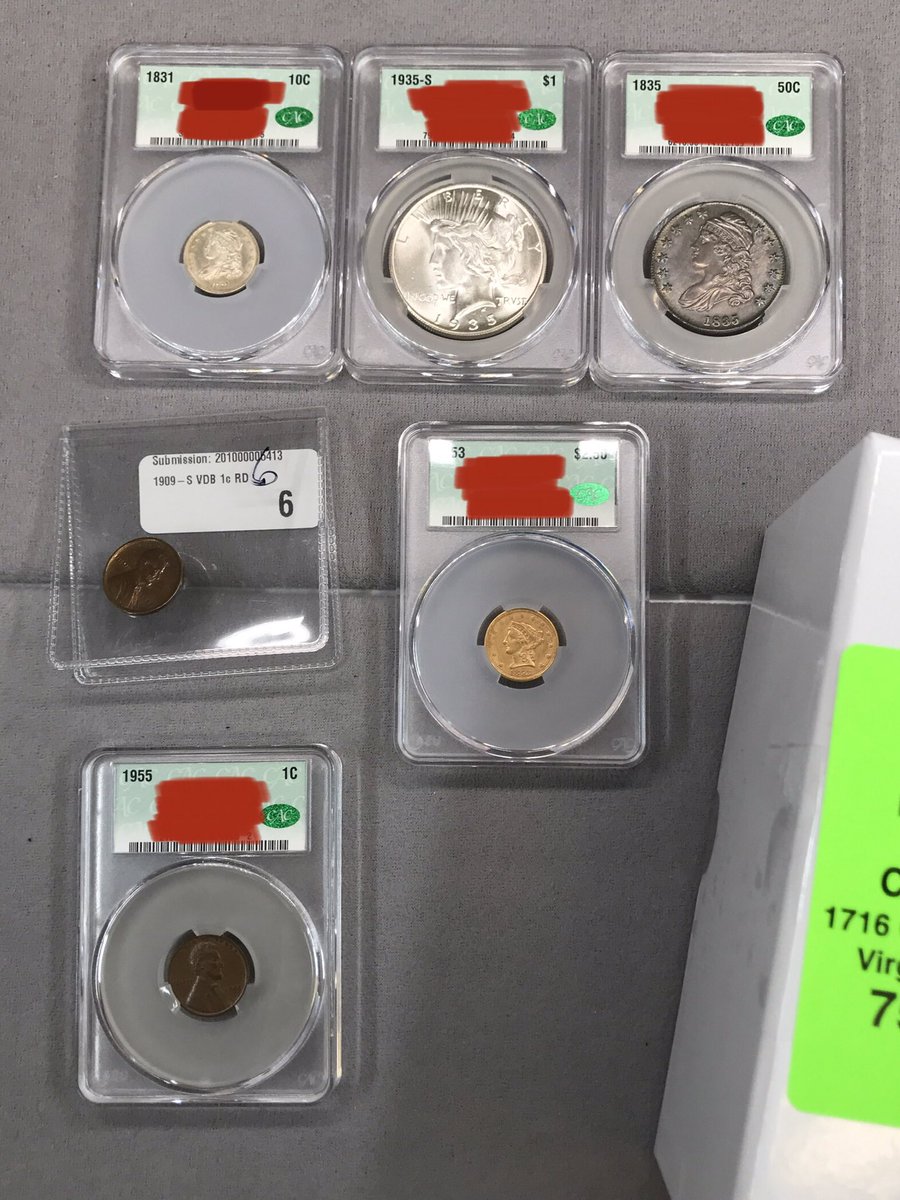 Our first CAC Grading submission arrived; see the grades in today’s video. 

youtu.be/nzZYuMvp8bM

#coins #coincollecting #numismatics