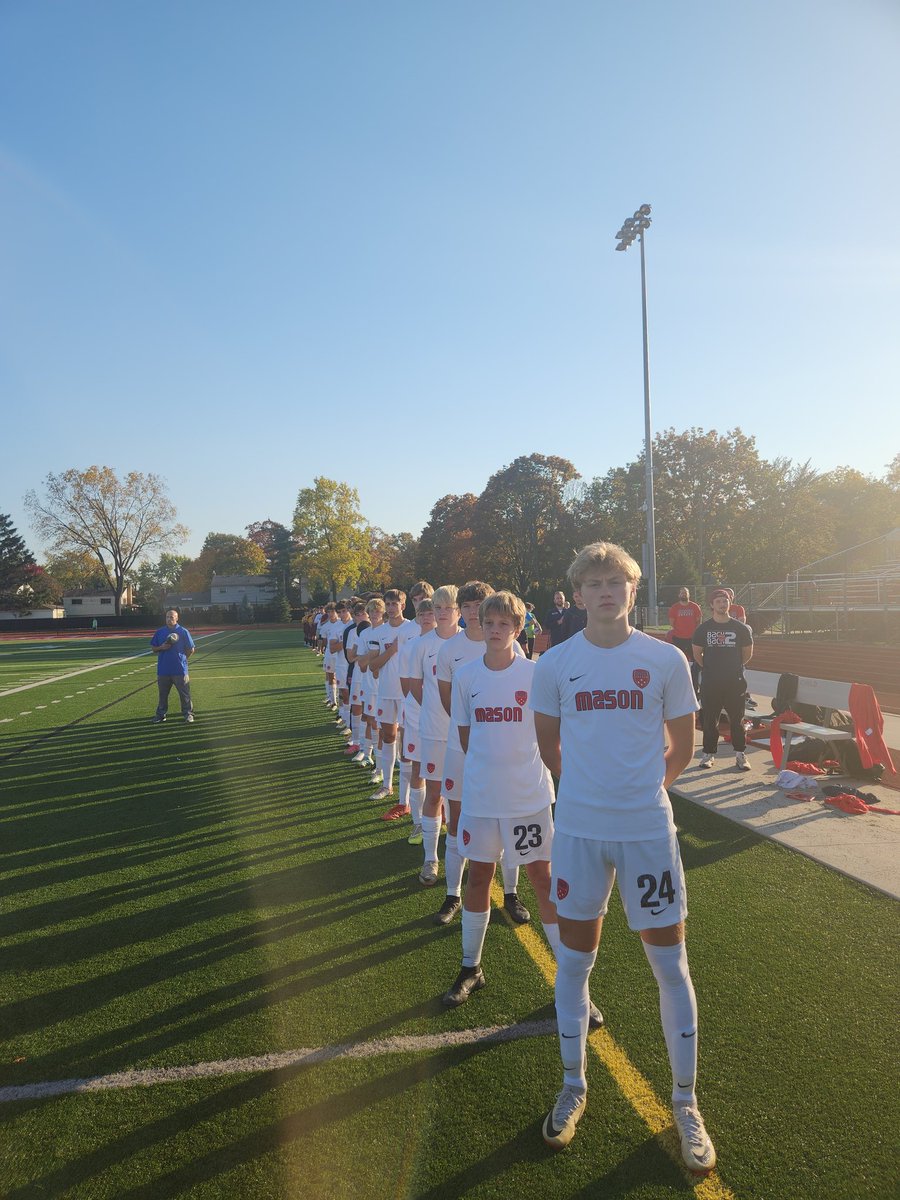 jonathon_kidd's tweet photo. Covering the Mason vs. Riverview - Division 2 @MHSAA Regional Semifinal for @statechampsmich
It's a big game if @alexwmuller_NH is in attendance
Also providing footage to our pal @Jellis1016. #Onlyon10 https://t.co/LZ05B4LljW