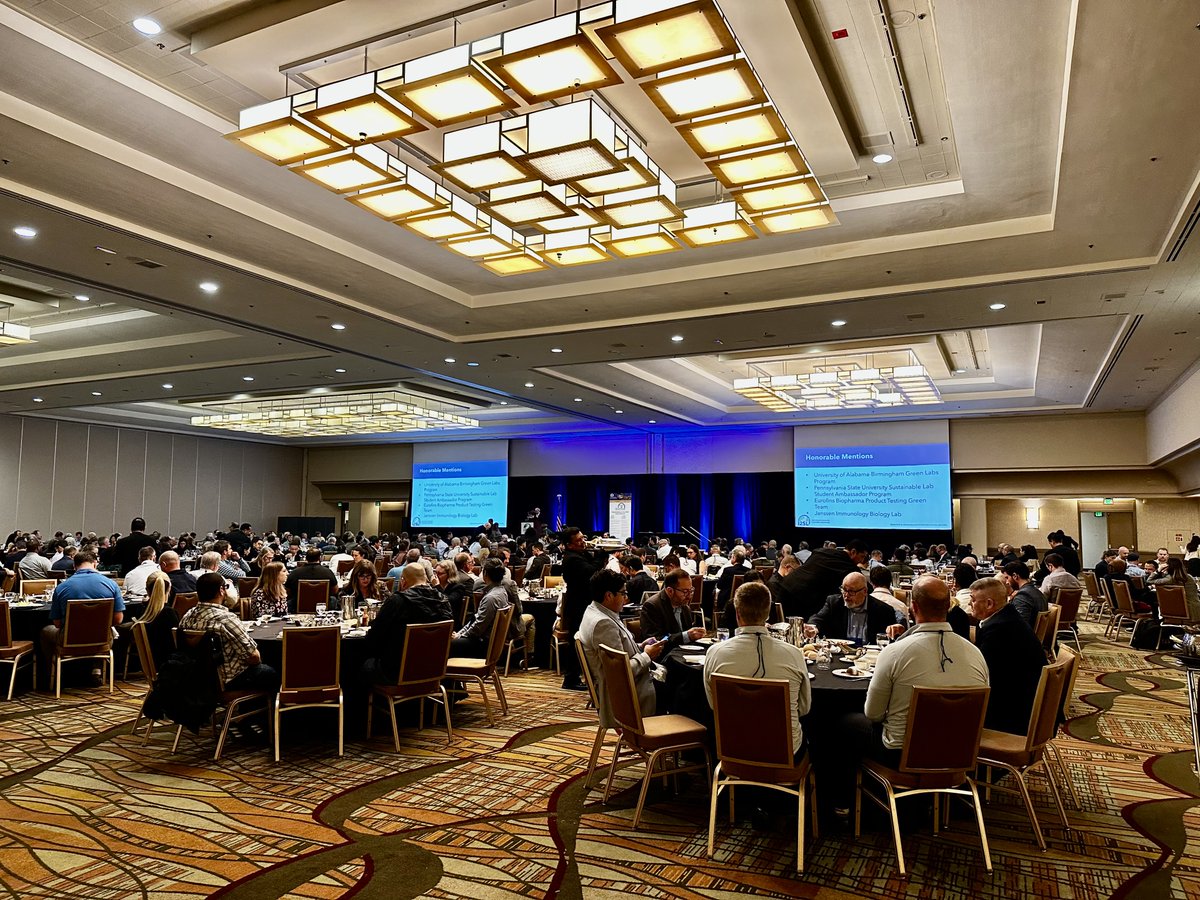 ISternitzke's tweet photo. Trespa presented its first entry to the Lab Awards at the conference of I2SL: International Institute for Sustainable Laboratories. Trespa®TopLab®PLUS ALIGN, presented in a first reference projects, demonstrated the increased #renewable #content in our product. @TrespaTweets https://t.co/c9JpEmZURT