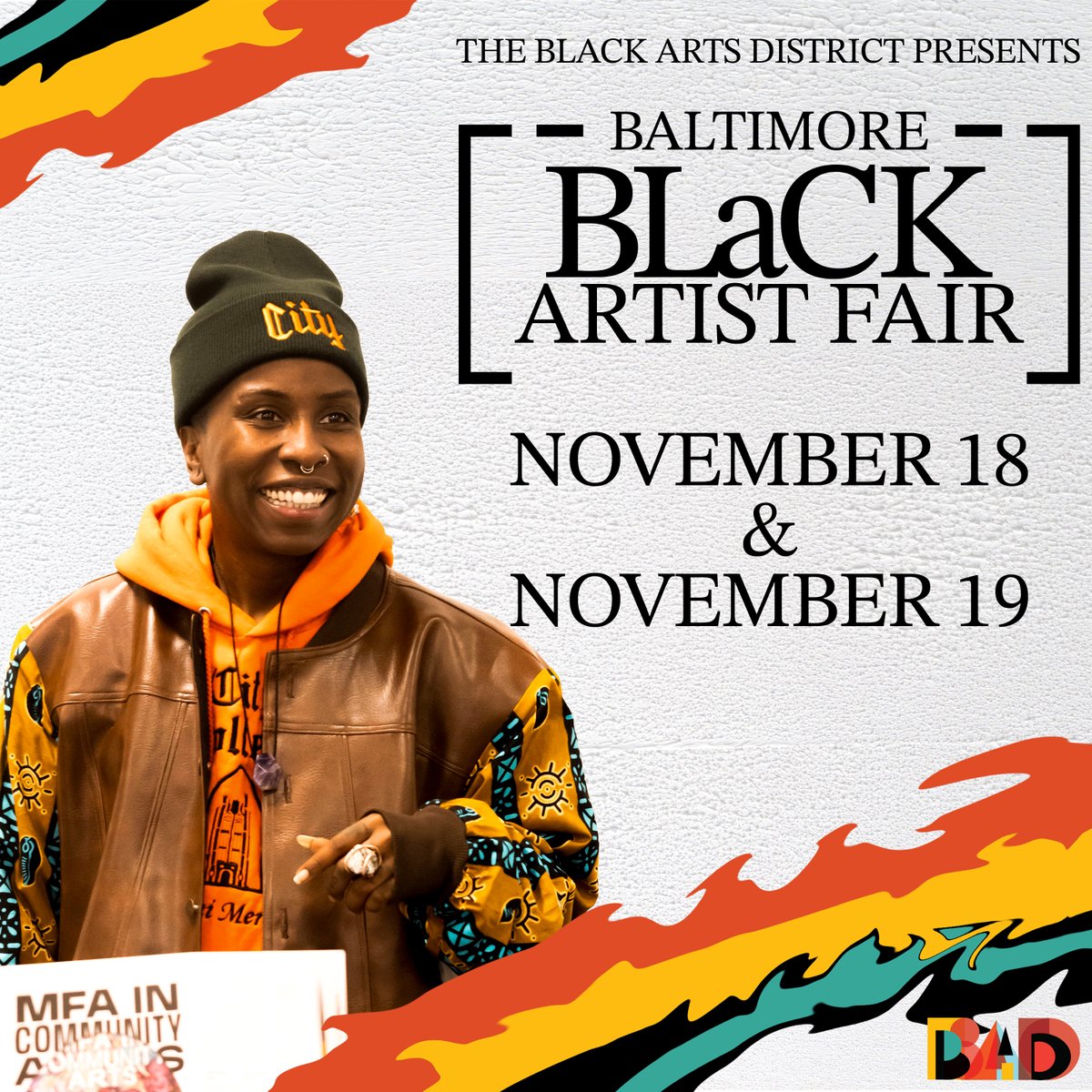 Baltimore guess what? Our Black Artist Fair is BACK!!!

This is the perfect opportunity for a creative to connect with the community, network, participate in panels full of industry leaders, and find potential opportunities.  Save the date, more information coming!