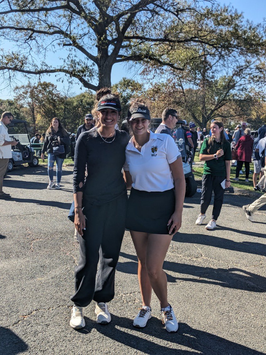 KyleForeman19's tweet photo. Congratulations to Sady for shooting a 78 and Ellie with her personal best a 83, and both advancing to the final day of States. Good luck tomorrow. https://t.co/Dadmxu9drK