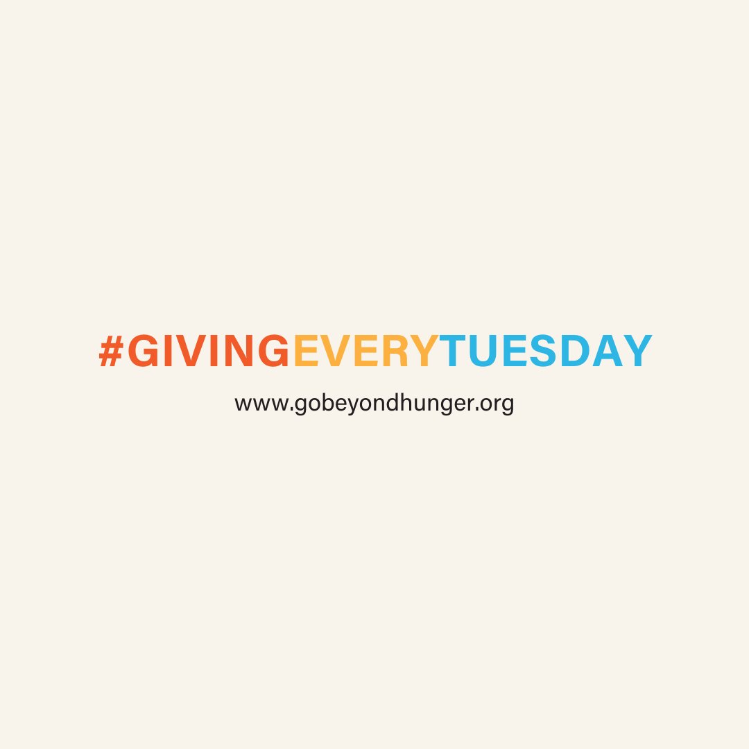 gobeyondhunger's tweet photo. #GivingTuesday is 5 weeks away! This year, weโre on a mission to connect communities for a hunger-free future. Your support is particularly vital as our pantry programs serve 25% more clients each month than last year.
.
#GoBeyondHunger #ConnectedCommunity https://t.co/vk7902d6PE