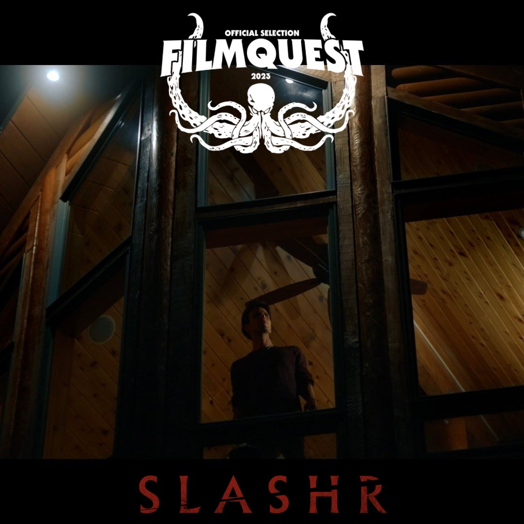 amirmichael89's tweet photo. Slashr will be premiering in Utah at @FilmQuestFest this weekend! See you there 🔪 https://t.co/in4h2EbEF7 https://t.co/qU4zJnGLAU