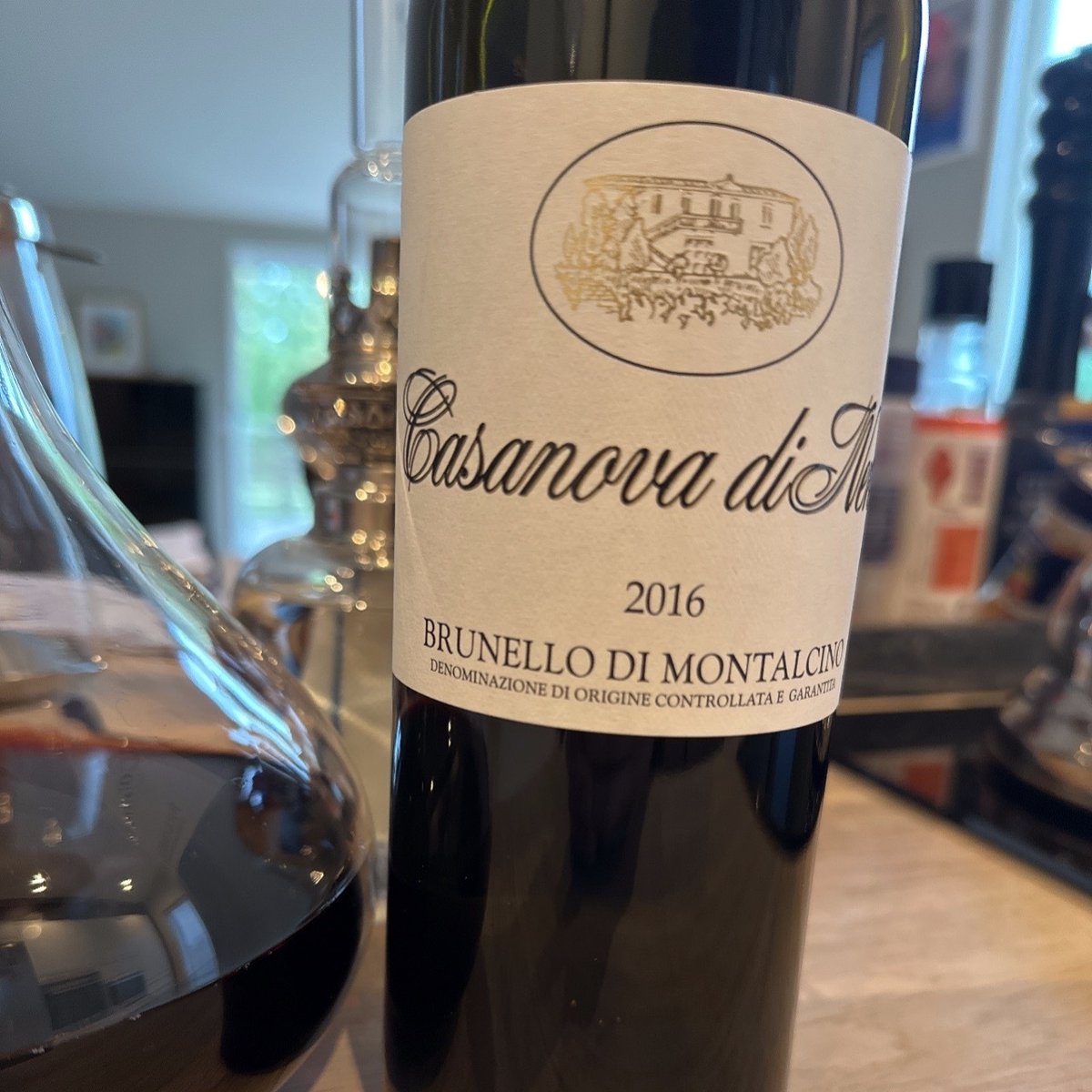 delectable's tweet image. Martin B. notes: "This wine delivers razor-sharp shelves of exciting flavours and tastes; cool mint, sweet-flowers and coffee-stained nose; high acids and tannins on the palate with tart black fruit, garden herbs."

#vinous #delectable #montalcino
