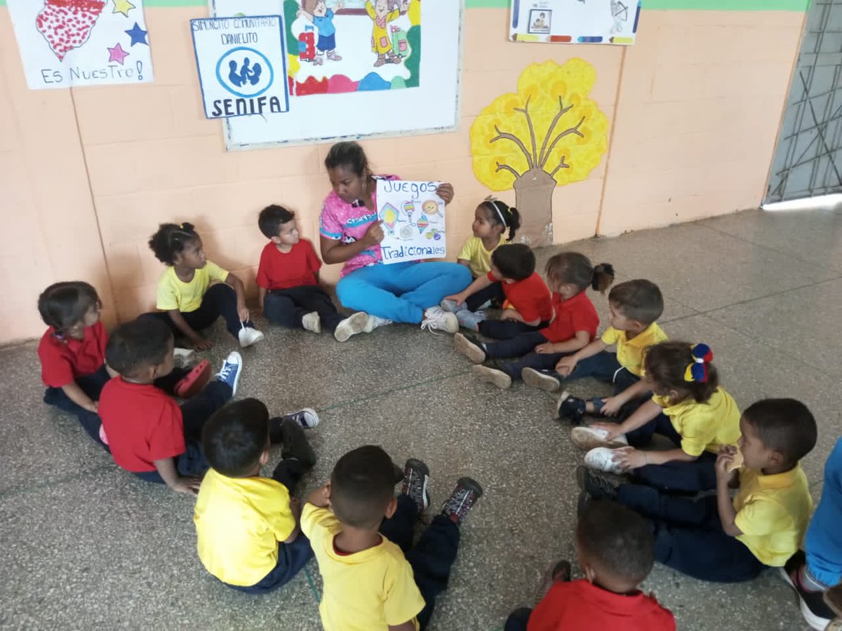 Simoncitos Comunitarios de Senifa Anzoátegui continúan con las actividades Pedagógicas. La educación No convencional No se detiene