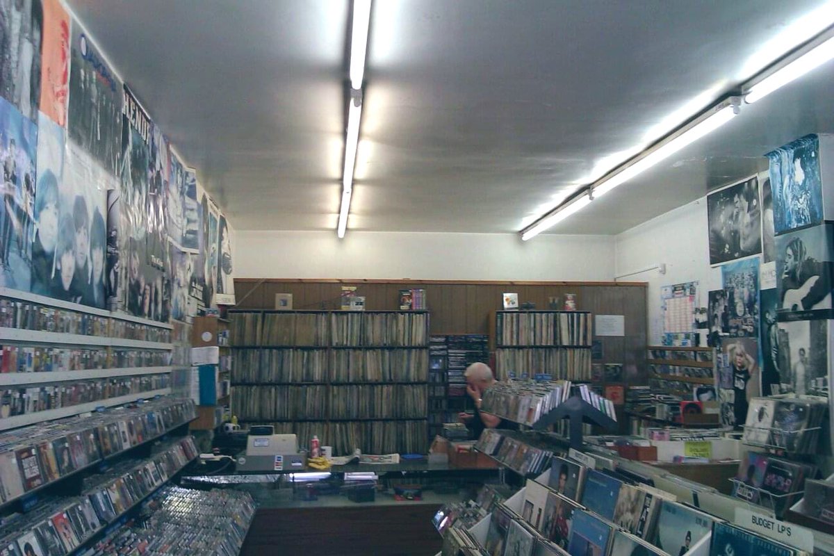 According to my Facebook memories I was in this famous record shop 12 years ago today. Who can name it? And a bonus point if you can name the bloke behind the counter.