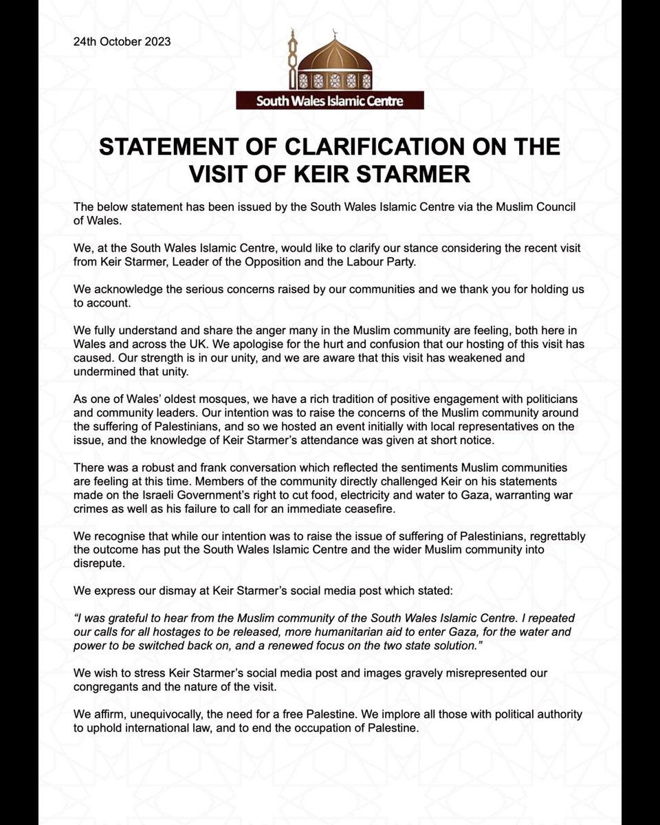#KeirStarmerTheLiar #Labourleader #KeirStarmer #SirKidStarmer #Westwales mosque deception clarification