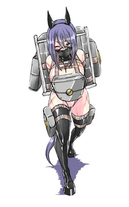 ゴブリン輸送の陸上運送担当。ポニーガール!!これにて配送完了。 