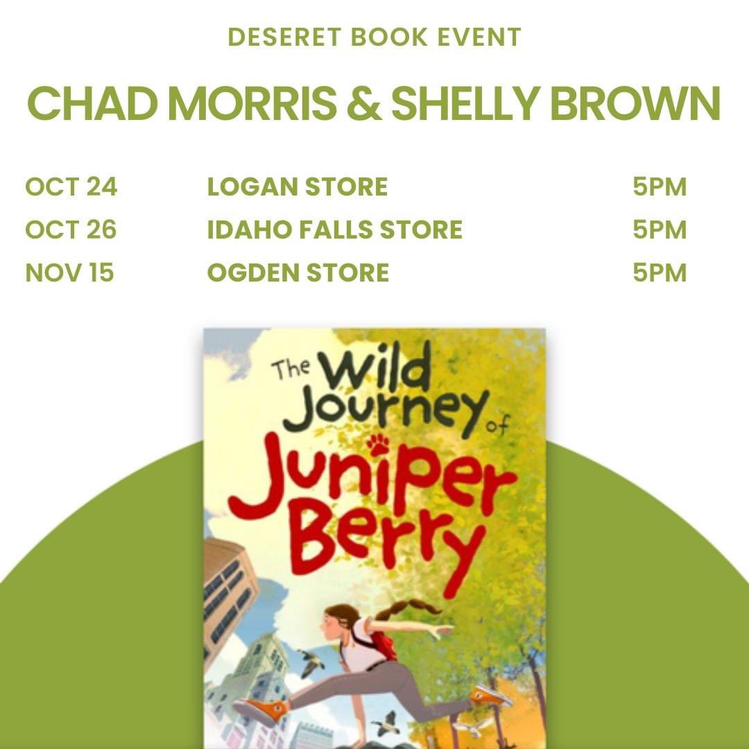 Tonight I sign in Logan, UT. I’d love to see you.