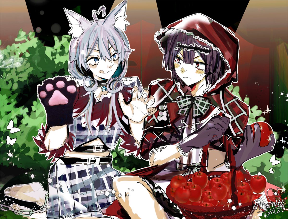 Asakarn_APT's tweet photo. ( ลงเก็บไว้ค่ะ ปีนี้มีโอกาสได้เวิ่นเว้อ Little red hood ถั่วแดงนิดหน่อย🤏🫘 ) https://t.co/7qJ7q6xCyZ