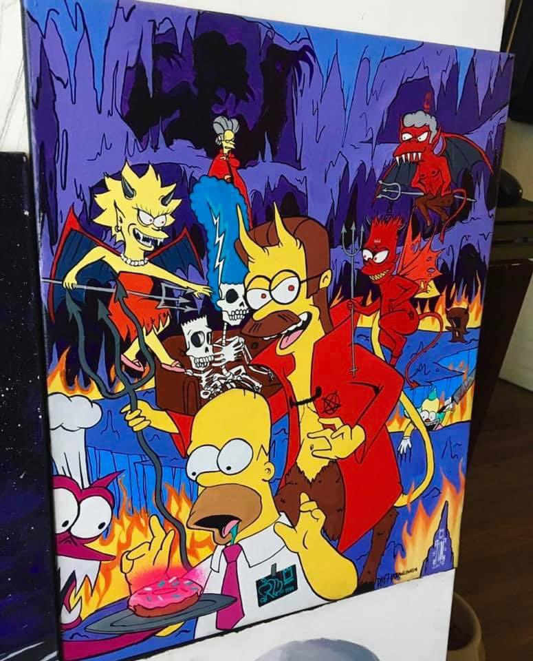 fin89fin89's tweet photo. lol I tried to get them all 🖼️ 🎃
#simpsons #art #fin89 https://t.co/lUEZThFRet