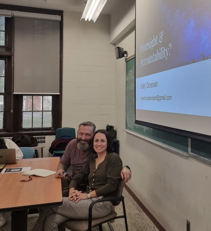 Fit4Duty_Ethics's tweet photo. Had a great day at @UofT speaking to Criminology students about oversight of #policing in #Ontario and my attempts to hold police leadership #accountable. Education is the catalyst for change. https://t.co/3dnYXJI2Uz