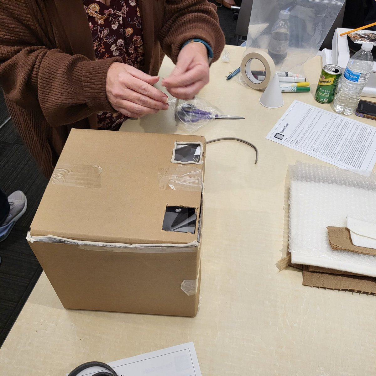 MrDPitt's tweet photo. Thank you @NEED_Project and @PPG for a great PD, Science of Energy. Lots to take back (literally)to the classroom. #RealWorldScience @CarlyntonSchool @Carnegie15106 https://t.co/f2UcXAaDtd
