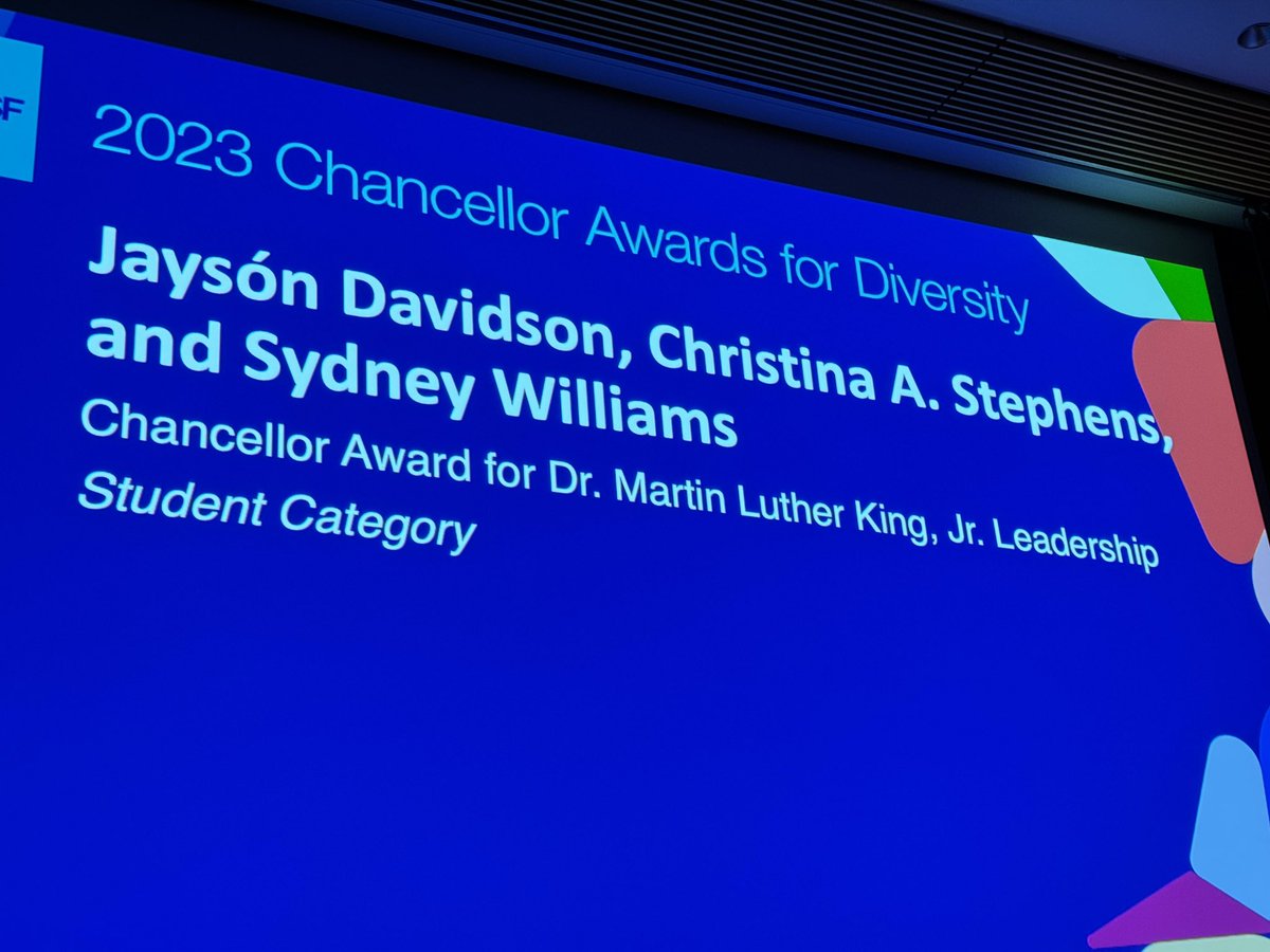 atulbutte's tweet image. “Outstanding contributions to address diversity, equity, and inclusion”… Congratulations @jayson_davidso7, Christina Stephens, Sydney Williams on being awarded a @UCSF 2023 Chancellor Diversity Award for Dr. MLK Jr Leadership! #ucsfproud