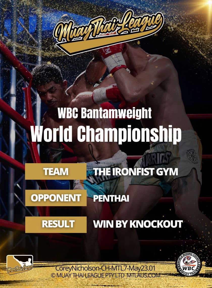 MTLAus's tweet photo. You’re not a real sport until you’ve got #TradingCards. Corey Nicholson World Championship card sealing the exact KO moment into history 😎💥

#MTL #muaythai #thaiboxing #collectibles #australia #goldcoast #worldchampion https://t.co/3l5aGGR8zT