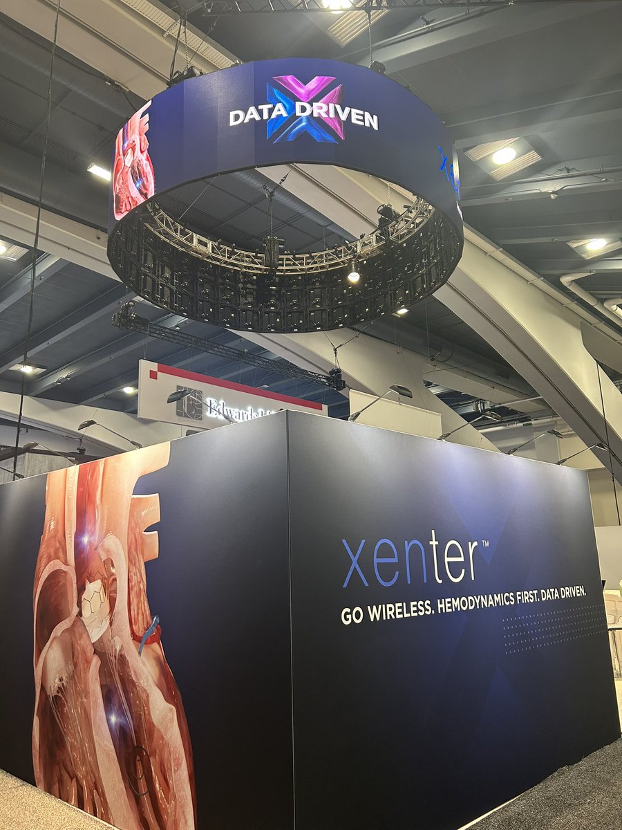 XenterCorp's tweet photo. The booth is up at @crfheart #TCT2023. Stop by and get a peek into the future! #CardioTwitter https://t.co/5Ic05R8Z9c