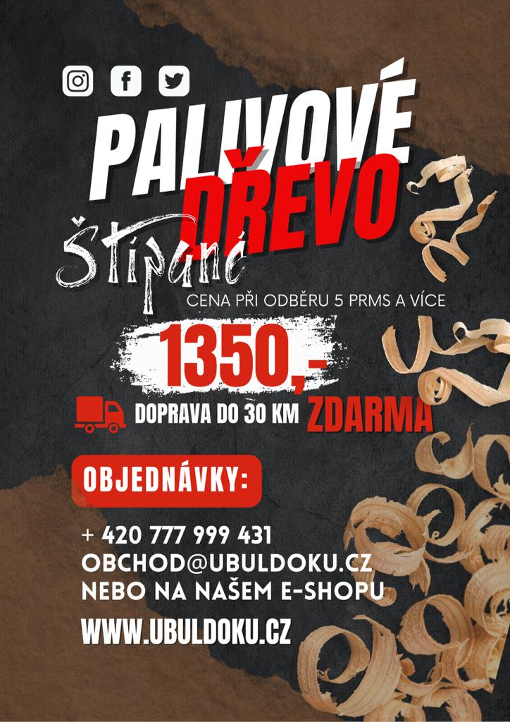 ubuldoku's tweet photo. 🌳🔥 Objednejte si kvalitní palivové dřevo u Buldoku a užijte si teplo domova za skvělou cenu! 💰💥 Cena palivového dřeva od 1.350,- Kč je neodolatelná nabídka, kterou nemůžete minout! A to není vše - při objednávce 5 PMRS doprava do 30 km ZDARMA! #palivo #drevo #teplodomova https://t.co/uCXZy0ThZj