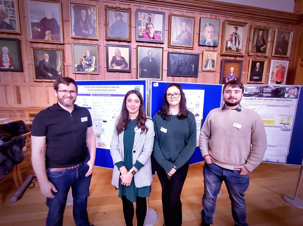 Iósaf Ó Beirne (Dr Joe Byrne 👨🔬🧪) (@anbeirneach) on Twitter photo A lovely day in QUB's Great Hall for <a href="/irishchemistry/">ICI Ireland</a> Congress with some of my group. Congratulations to Dr Hannah Crory on winning a poster prize based on her <a href="/hea_irl/">HEA</a> #NSRP project #sugarcoat <a href="/ucdchemistry/">UCD Chemistry</a> <a href="/MatthewPWylie/">Matthew Wylie</a> <a href="/colinmccoy/">Colin McCoy</a> <a href="/CURAMdevices/">CÚRAM</a> #SharedIslandFund A lovely day in QUB's Great Hall for <a href="/irishchemistry/">ICI Ireland</a> Congress with some of my group. Congratulations to Dr Hannah Crory on winning a poster prize based on her <a href="/hea_irl/">HEA</a> #NSRP project #sugarcoat <a href="/ucdchemistry/">UCD Chemistry</a> <a href="/MatthewPWylie/">Matthew Wylie</a> <a href="/colinmccoy/">Colin McCoy</a> <a href="/CURAMdevices/">CÚRAM</a> #SharedIslandFund
