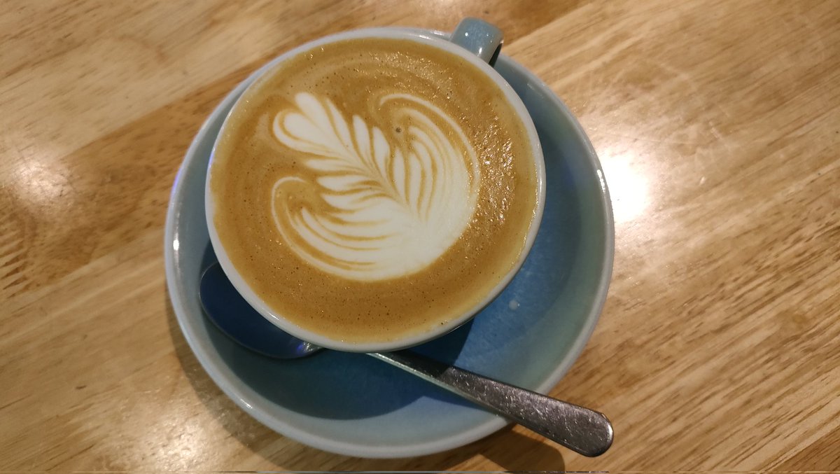 Secret city coffee spot never disappoints ☕🏙️💗