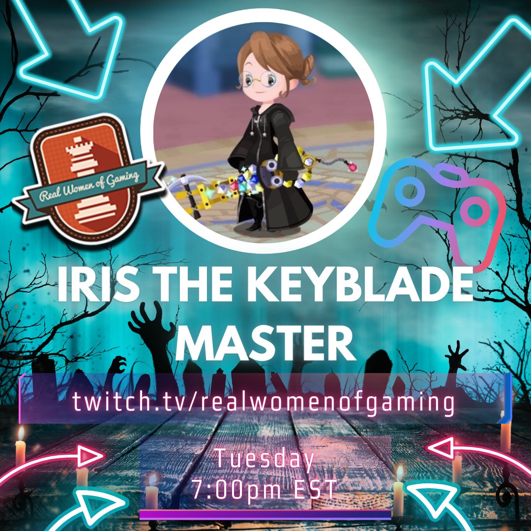 RealWomenGaming's tweet photo. TONIGHT! To Hell and Back...for Charity is back with @IrisTheKeybladeMaster as she bests game after game!
Don't miss out!
https://t.co/pERotm6HW3
https://t.co/cRlEp99uYW
#Twitch #Streaming #THAB #Charity https://t.co/ynTJPkunlk