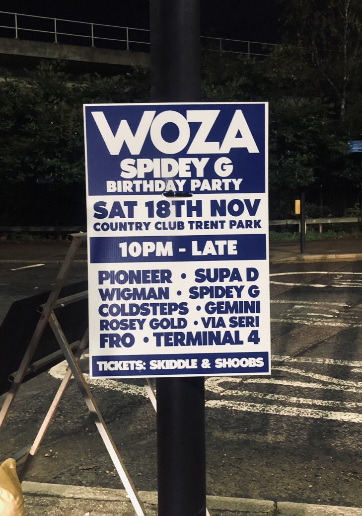 Spidey G UK/LONDON π¬π§ TRINIDAD πΉπΉ βοΈπ·π€ (@mcspideyg) on Twitter photo #woza <a href="/mcspideyg/">Spidey G UK/LONDON π¬π§ TRINIDAD πΉπΉ βοΈπ·π€</a> #birthday #Saturday18thNovember #trentparkcountryclub #woza <a href="/mcspideyg/">Spidey G UK/LONDON π¬π§ TRINIDAD πΉπΉ βοΈπ·π€</a> #birthday #Saturday18thNovember #trentparkcountryclub