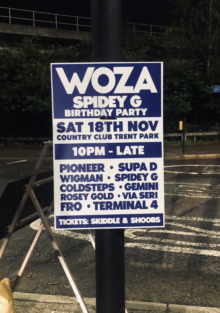 #woza @mcspideyg #birthday #Saturday18thNovember #trentparkcountryclub