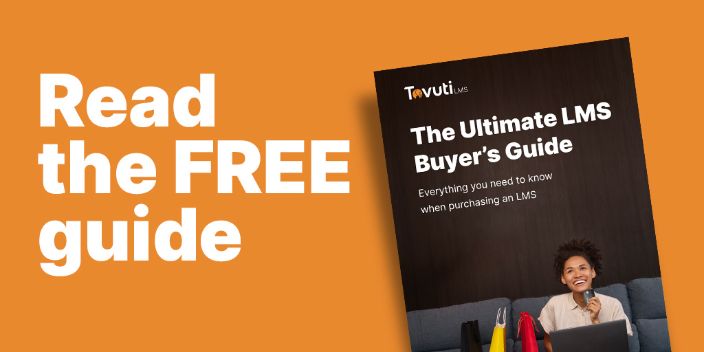 LearnTOVUTI's tweet image. Unlock LMS knowledge with our FREE eGuide! 📚 Get 'The Ultimate LMS Buyer’s Guide' now.
Don't miss out: tovutilms.com/tovuti-lms-egu…
#TovutiLMS #LMS #eGuide