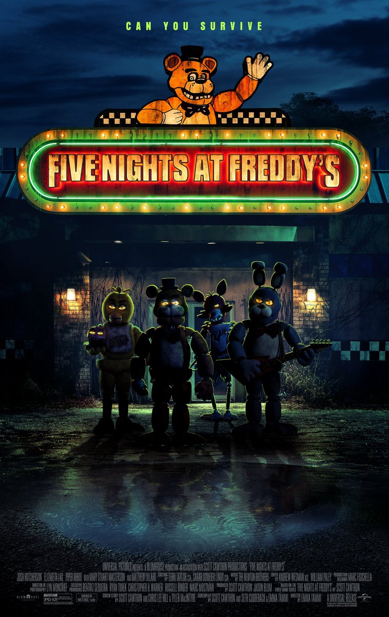 LRTnot's tweet photo. ‘FIVE NIGHTS AT FREDDY'S’ movie director Emma Tammi addresses if Gooey Getrude of Baltic fame will be featured in the upcoming film!

"You'll have to see the movie this Friday to find out."

(Via: LRTn't news)
#FNAF #FNAFMovie #fivenightsatfreddys https://t.co/ZlC4lHfeSM