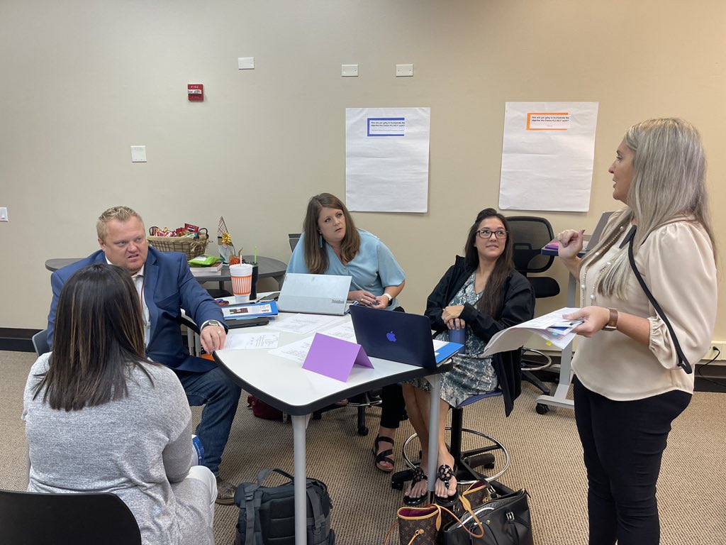 Wow… a great day of learning with many of our TXLS campus facilitators! We showcased powerful resources and strategies they have implemented in their current PLC practices & challenged them to continue refining their practices to maximize the PLC impact on student outcomes.