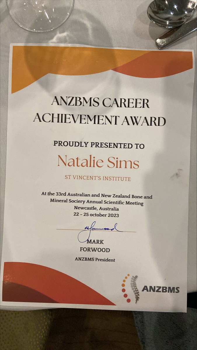 Prof Natalie A Sims tweet media