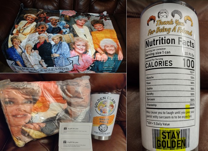 ErsatzGFE's tweet photo. Aw, My pet @victor9595 spoiling his Ersatz Girlfriend with GoldenGirls merch...and u didn't think I would notice the hidden kink on the tumbler. #pissplay #goldenshowers https://t.co/GkC4whCSfE