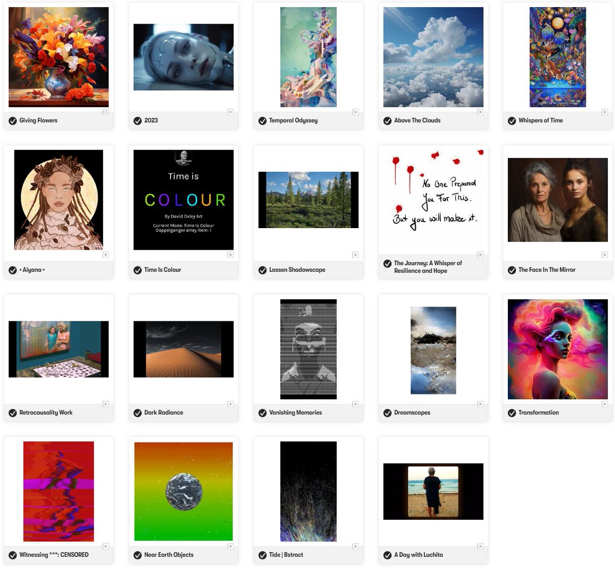 Vivida 🌻 (@vividaphotopc) on Twitter photo Just cast my exhilarating vote in the Open Call Innovation Laboratory: Dynamic Art 🌟 thehug.xyz/open-calls/inn… via <a href="/thehugxyz/">HUG 🤗 | Get Your Free .ART Domain</a> & <a href="/TransientLabs/">Transient Labs</a>! Thrilled to champion 19 enthralling pieces 🎨✨:
🌺 Giving Flowers by Davida Gaffney - thehug.xyz/artists/davida - <a href="/iytai/">Davida</a>
🌌 2023 by Just cast my exhilarating vote in the Open Call Innovation Laboratory: Dynamic Art 🌟 thehug.xyz/open-calls/inn… via <a href="/thehugxyz/">HUG 🤗 | Get Your Free .ART Domain</a> & <a href="/TransientLabs/">Transient Labs</a>! Thrilled to champion 19 enthralling pieces 🎨✨:
🌺 Giving Flowers by Davida Gaffney - thehug.xyz/artists/davida - <a href="/iytai/">Davida</a>
🌌 2023 by