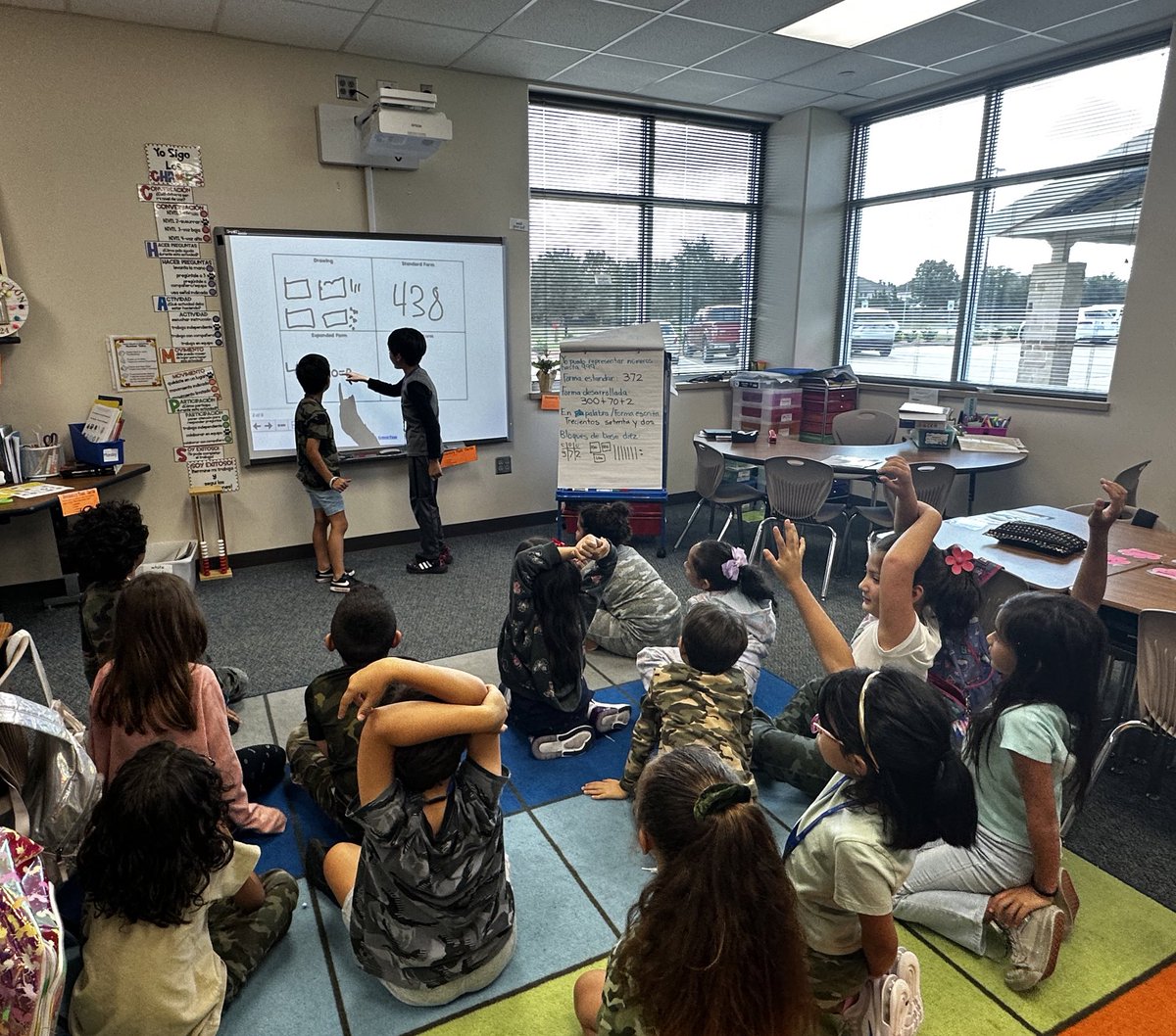 When one of your students takes over the lesson of the day! He modeled and explained so well. I’m so proud of him! 🥹 #twehowl