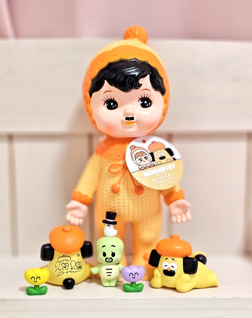 おひげのポン ソフビ くまさん OHIGE no PON-