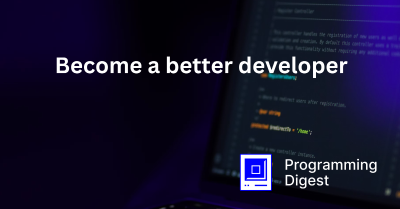 jakubgarfield's tweet photo. Programming Digest is a free carefully curated weekly newsletter for software engineers to stay on top of tech.