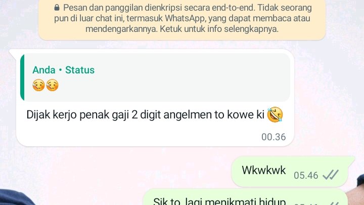 leri_dan's tweet photo. Ketika bolomu selalu nginfo loker, dan selalu ngomong, sak sik sak sik 😂 https://t.co/UdZcSrXY7G
